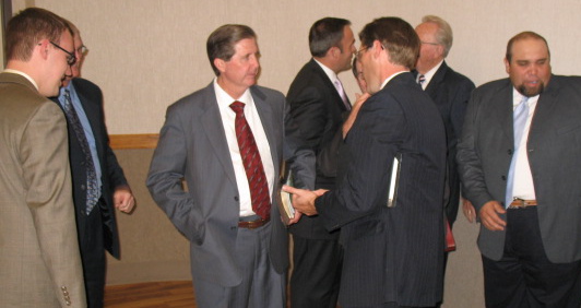 2009 Texas Labor Day Meeting preachers (after the "official posed picture")